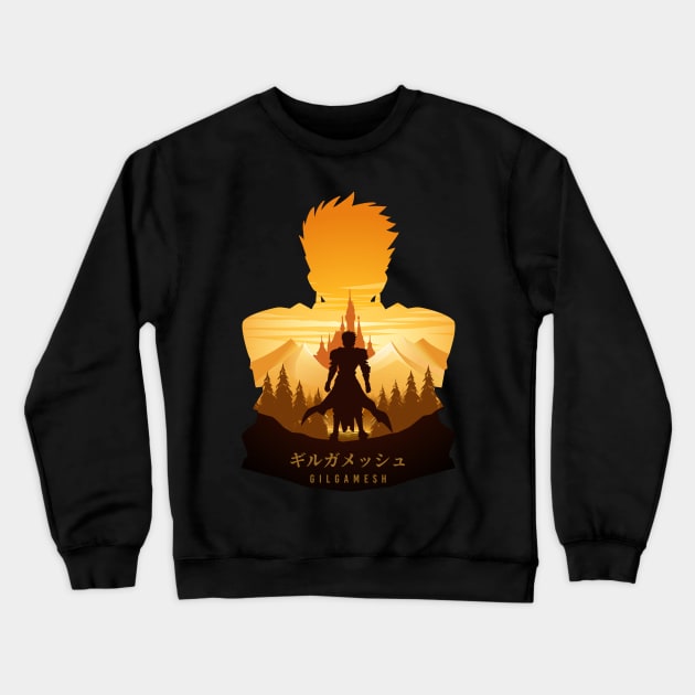 Gilgamesh Fate Crewneck Sweatshirt by The Artz